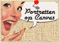 portretten op canvas